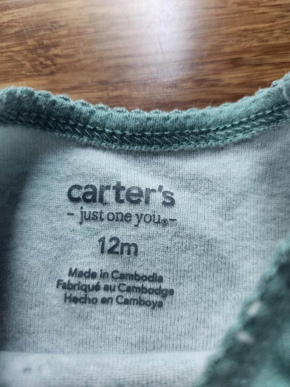 Carter's Baby Girls Short Sleeve Bodysuit And Pants Sets-Purple, Green, 12 Month
